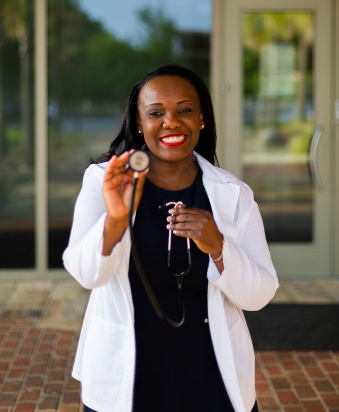 Portrait of Dr. Naomi Adeyemi