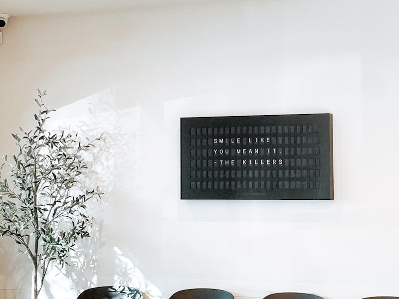 Bright clinic waiting area with seating