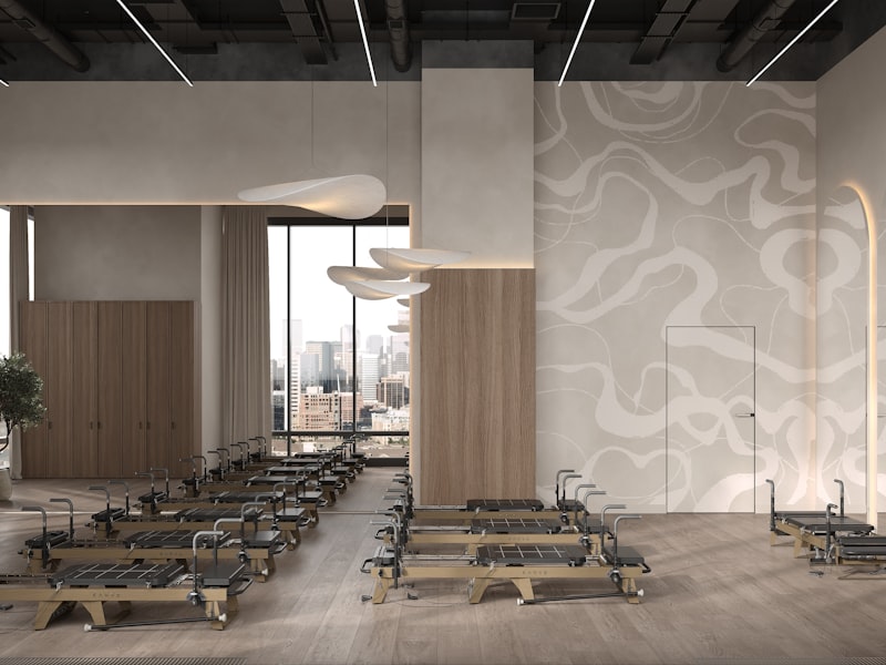 Reception lounge with comfortable chairs